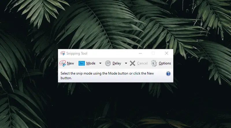 The Snipping Tool 1